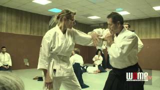 Aikido Nikyo 2 Christian Tissier [upl. by Garrot]