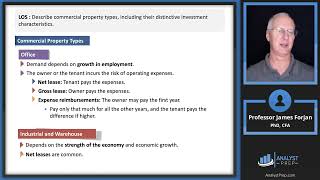 Overview of Types of Real Estate Investments 2024 Level II CFA® Exam – Alternative Investments [upl. by Giulietta]