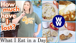 WEIGHT WATCHERS WHAT I EAT IN A DAY NEW RECIPES [upl. by Inna]