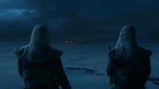 The Army of The Dead and White Walkers arrive at Winterfell  GAME OF THRONES 8x02 HD Scene [upl. by Lassiter875]