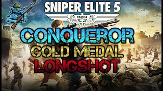 Longshot GOLD Medal Location  Conqueror DLC  Sniper Elite 5 [upl. by Pacificas]