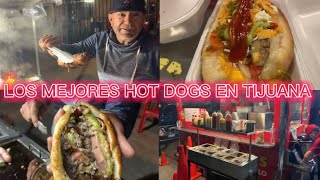 Los mejores hot dogs estilo ObregónHermosillo y Sinaloa en Tijuana [upl. by Eecram]