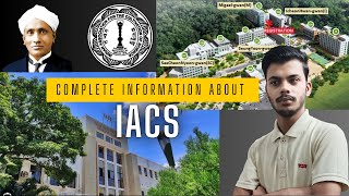 Indias Nobel Prize Contribution IACS Kolkata  All About IACS Eligibility Scholarships iacs [upl. by Parish986]