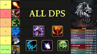 WotLK Classic ALL DPS Tier List in 335 Warmane Wrath of the Lich King [upl. by Sillad327]