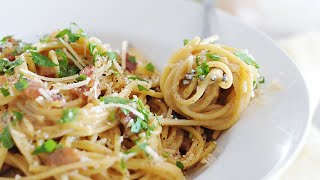 Easy Carbonara Sauce Recipe [upl. by Eitnom]