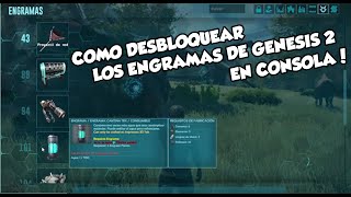 COMO DESBLOQUEAR LOS ENGRAMAS DE GENESIS 2 BUGUEADOS EN CONSOLA [upl. by Yenmor]