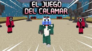 SERVIDOR de EL JUEGO DEL CALAMAR en MINECRAFT 🦑 [upl. by Cirenoj]