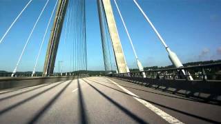 E6 Sweden Uddevalla Bridge [upl. by Bej]