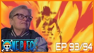 LUFFY HAS A BROTHER GRANDMA MEETS ACE  One Piece EP 93 amp 94 Reaction  GRANIME [upl. by Emeline841]