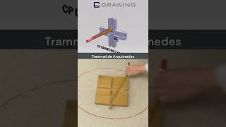 Trammel de Arquimedes mechanical engineering mechanism cad solidworks engenharia [upl. by Hollis313]