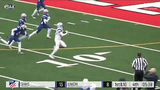 SteeltonHighspire vs Union 2022 PIAA 1A State Football Championship Highlights credit NFHS [upl. by Royo409]