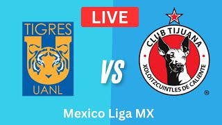 Tigres UANL Vs Club Tijuana En Vivo Resultados  MéxicoLiga MX  Vive ahora [upl. by Fem726]