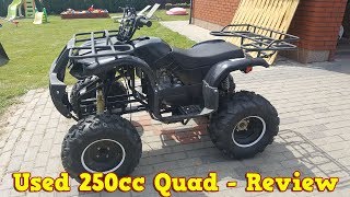 Cheap Chinese 250cc Quad ATV After 2 Years  Review  Test Run [upl. by Lanford]