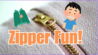 🧥 Zipper Fun Open Close Repeat ✨ [upl. by Mauldon]