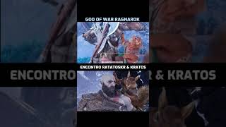 ENCONTRO DE KRATOS E RATATOSKR aquecimentogodofwarragnarok [upl. by Dzoba]