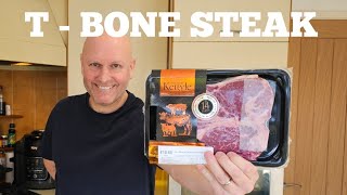 Salt Moss Dry Aged T BONE STEAK Review [upl. by Toshiko]