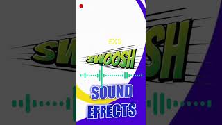 Swipe Swoosh Transition Sound Effect  Sound Effects  SoundFXscom [upl. by Erual]