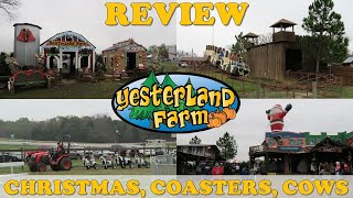 Yesterland Farm Review  Two Roller Coasters Two Crazy Flats and Holiday Cheer [upl. by Mir536]