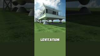 Floating Buildings in Japan Antiseismic by Magnetic Levitation seisme usa [upl. by Lunt692]