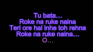 Roke na ruke naina kareoke [upl. by Cosmo]