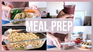 HEALTHY MEAL PREP  Préparation Des Repas De La Semaine [upl. by Arakaj]