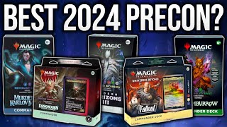 2024 Commander Precons Worst to Best [upl. by Kared130]