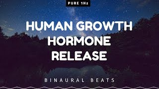 Human Growth Hormone Release  Pure 1Hz Delta Binaural Beats  30 Minutes [upl. by Aisatsanna327]