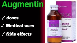 augmentin  doses  medical uses  side effects [upl. by Asille198]