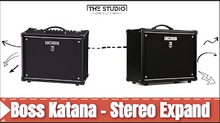 Boss Katana  Stereo Expand Mode [upl. by Lennej122]