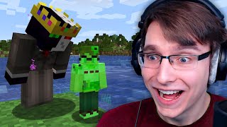 We Became Hilarious Mob Hybrids in Minecraft [upl. by Henrion54]