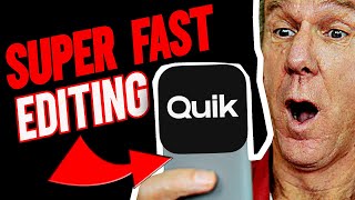 How To Edit GoPro Videos On Quik App FAST amp EASY NO COMPUTER NEEDED [upl. by Anahoj938]