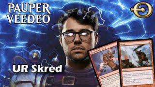 Pauper UR Skred meets Galvanic Discharge  Pauper  MTGO [upl. by Coffee]