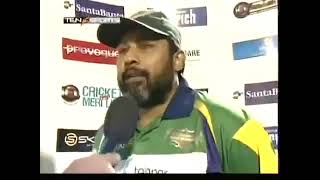 Inzamam Ul Haq English interview  Inshallah Boys played well🤣 [upl. by Mendive956]