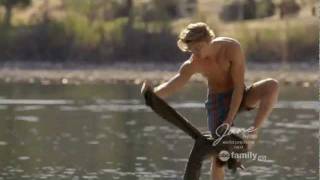 Austin Butler shirtless in Switched at Birth [upl. by Eirtemed]