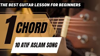 1 chord songs on guitar  Guitar Lessons For Beginners  GuitarAdda [upl. by Assetak641]