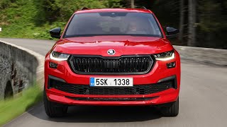 New Skoda KODIAQ SPORTLINE 2022  DRIVING exterior amp interior [upl. by Hbaruas815]