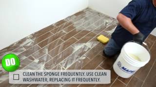 Dos and Donts of applying cement grout [upl. by Ebocaj]