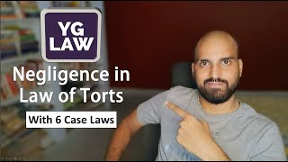 Tort of Negligence Introduction and Essential elements with Case Laws – Law of Torts [upl. by Merwyn]