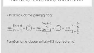 Skaičių sekos ribų skaičiavimas 11 dalis [upl. by Swen]