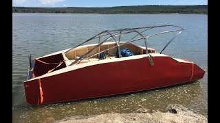 Homebuilt 20ft Catamaran building Part 2 [upl. by Alis540]