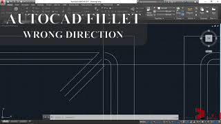 AutoCAD Fillet not Working Correctly [upl. by Shepherd]