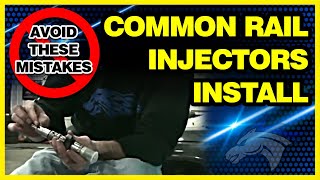 You Have Been Installing Your Common Rail Injectors Wrong Since Day 1  Installing Dodge Injectors [upl. by Droc]