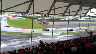 F1 Silverstone GP 2011 Village B Grandstand video 1 [upl. by Oliviero]