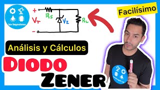 ✅EL DIODO ZENER Cálculo  PASO a PASO 💯 Curso ELECTRÓNICA ANALÓGICA [upl. by Rigby]