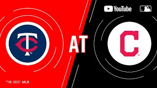 Twins at Indians  MLB Game of the Week Live on YouTube [upl. by Ashwin]