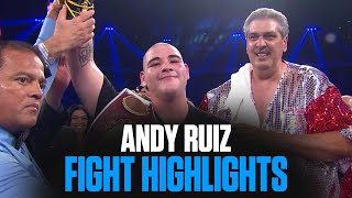 Andy Ruiz Highlights  Ruiz vs Parker [upl. by Ankney450]