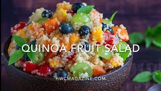 Quinoa Fruit Salad [upl. by Page]