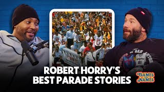 Robert Horry Held Up the Championship Parade in Houston [upl. by Netniuq]