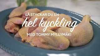 Se amp gör så styckar du kyckling [upl. by Alastair]