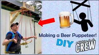 How To MaKe a BEER PUPPETEER  DIY Drinking Game [upl. by Lilly440]